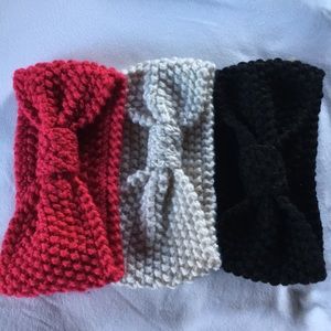 New! Knitted Wool Headbands